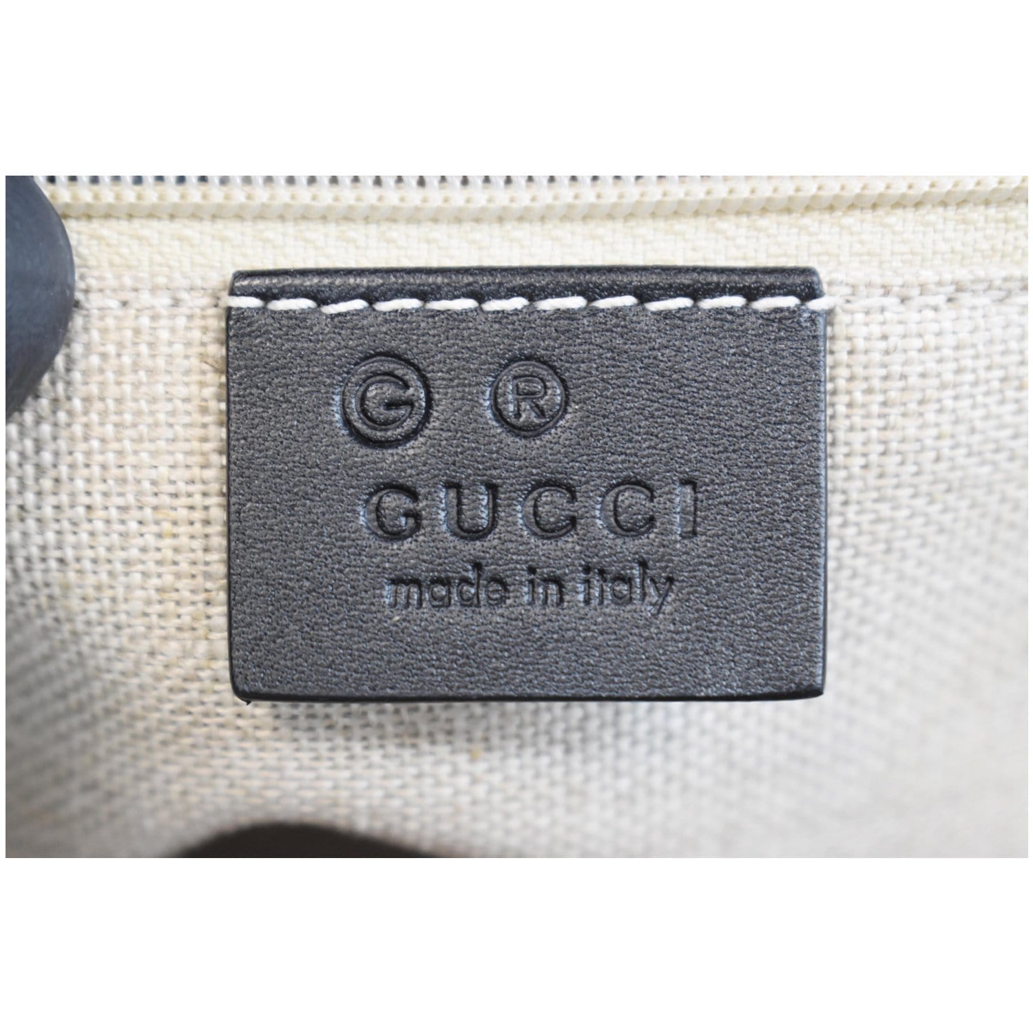 GUCCI Dome Medium Microguccissima Leather Shoulder Bag Black 449663