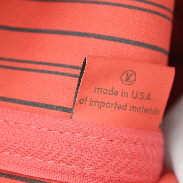 Louis Vuitton Neverfull GM Damier Ebene Tote Bag Brown