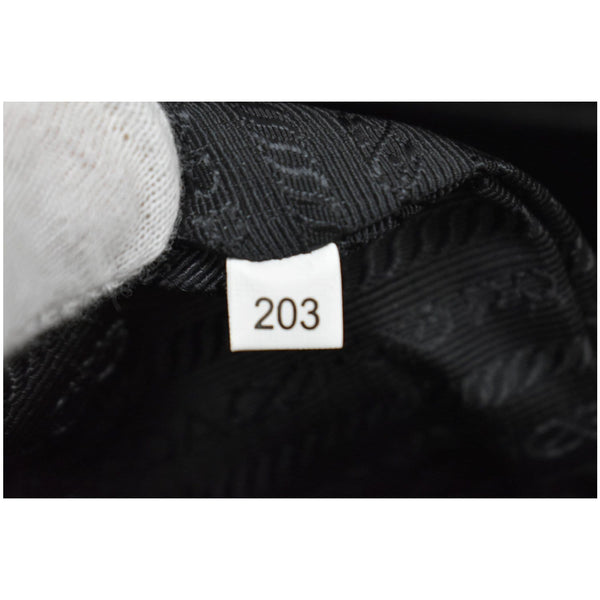 PRADA Borsa A Mano Saffiano Leather Tote Shoulder Bag Black