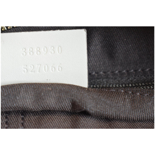 Gucci GG Plus Supreme Canvas Messenger Shoulder Bag serial number