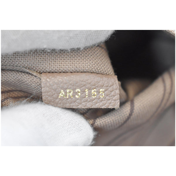 LOUIS VUITTON Mazarine PM Monogram Empreinte Shoulder Bag Taupe