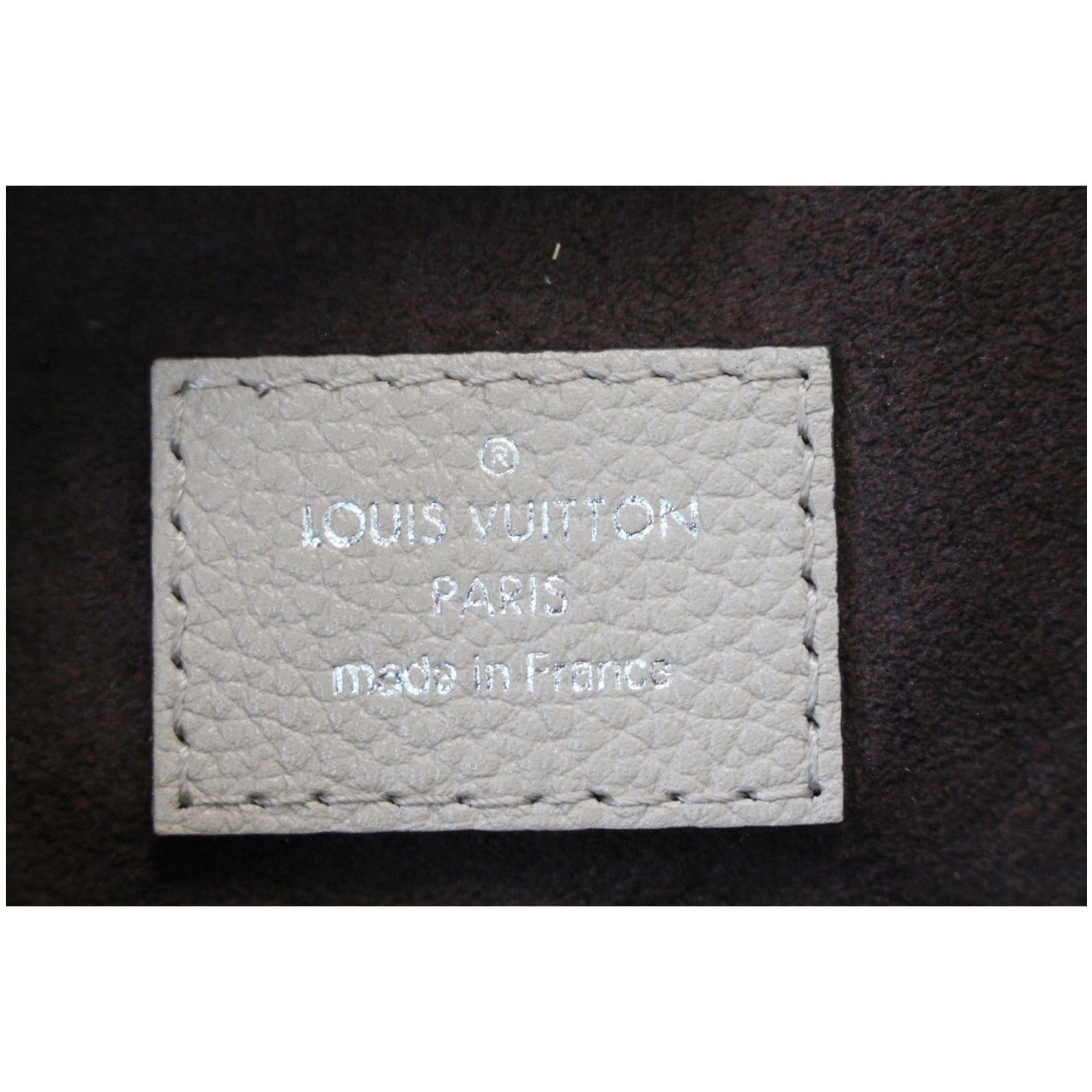 Louis Vuitton Monogram Mahina Babylone BB in Ivory Good