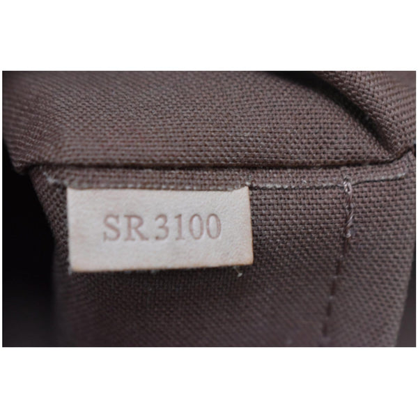 LOUIS VUITTON Palermo PM Monogram Canvas Shoulder Bag Brown