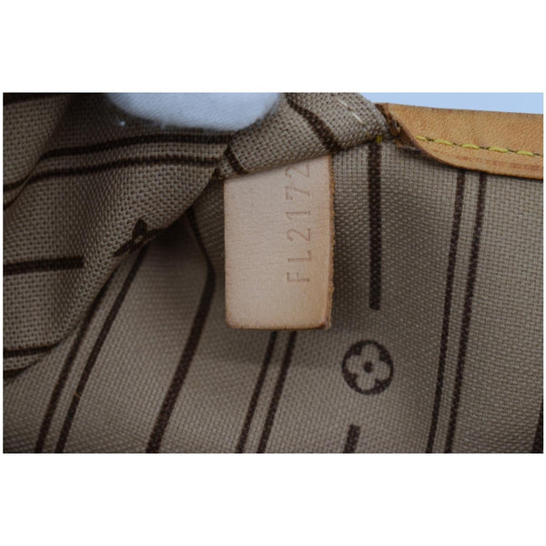 LOUIS VUITTON Neverfull GM Monogram Canvas Tote Bag Brown