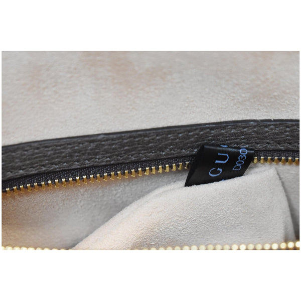 Gucci Ophidia GG Canvas Medium Top Handle Shoulder Bag - code tag