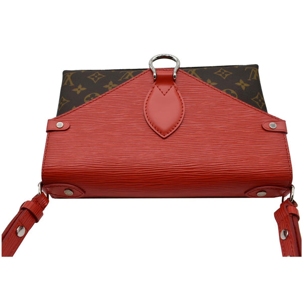 LOUIS VUITTON Saint Michel Monogram Epi Leather Shoulder Bag Red  - 25% OFF