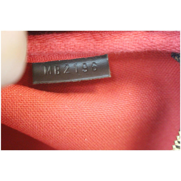 date code Louis Vuitton Pochette Eva Damier Ebene Bag