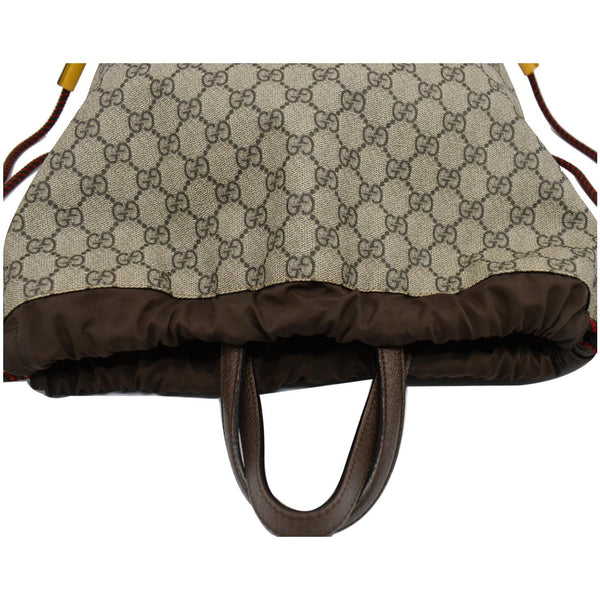 Gucci Neo Vintage Drawstring GG Supreme Canvas Shoulder Bag