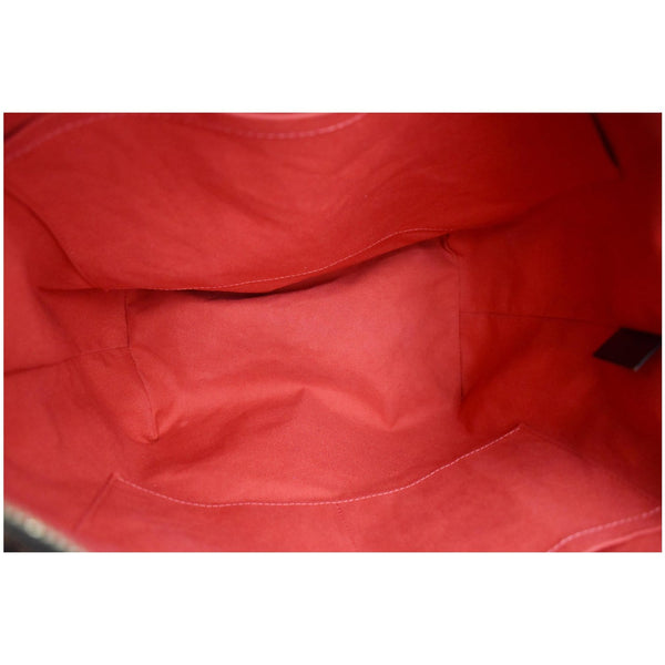 LOUIS VUITTON Totally MM Damier Ebene Shoulder Bag Brown