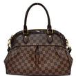 Louis Vuitton Trevi PM Damier Ebene Shoulder Bag Brown