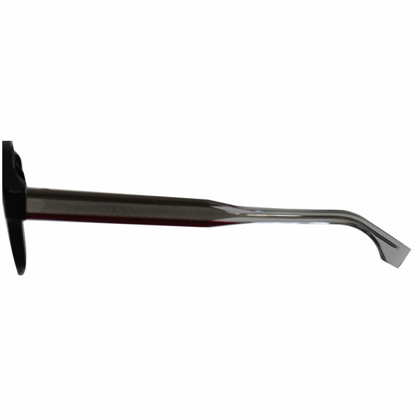 FENDI FF-M0070/S 0807/70 Black Sunglasses Brown Lens