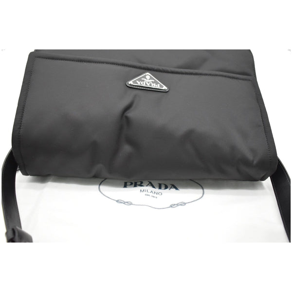 Prada Large Padded Re-Nylon Shoulder Bag - top preview