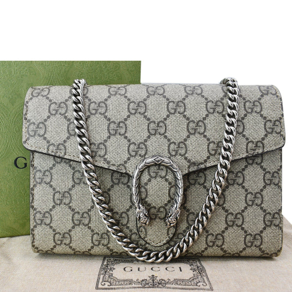 GUCCI GG Supreme Dionysus Chain Wallet Beige | Buy at DDH