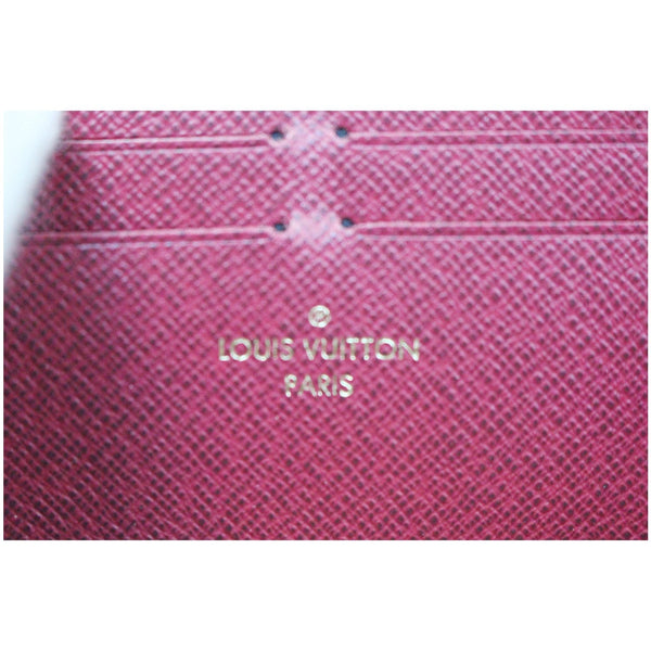 LOUIS VUITTON Clemence Monogram Canvas Wallet Brown