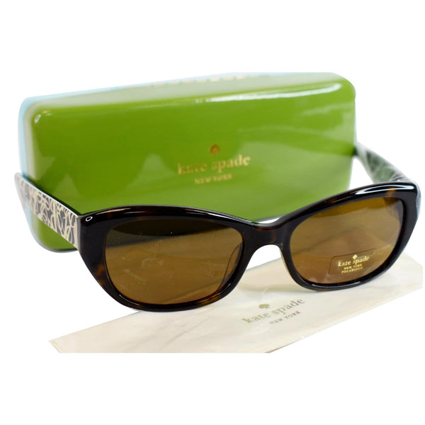 KATE SPADE KEARA/P/S PHN 51 Women Havana Sunglasses Brown Polarized Lens
