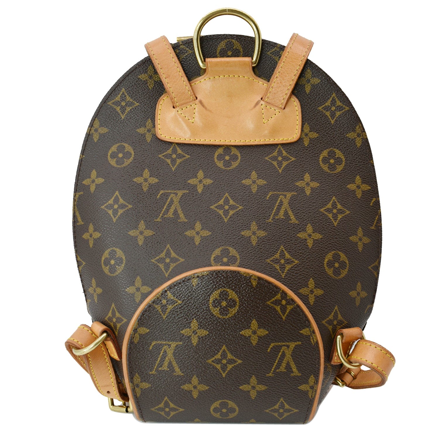 louis vuitton backpack checkerd ellipse LOUIS VUITTON Ellipse Sac A Dos Monogram Canvas Backpack Bag Brown