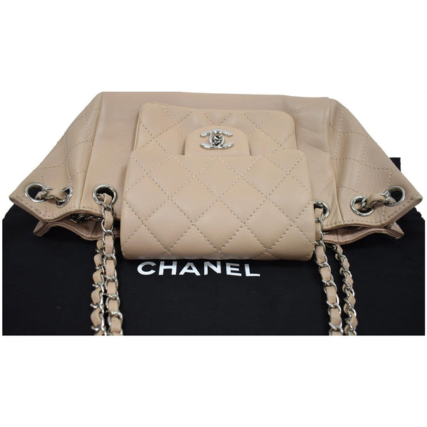 Chanel CC Accordion Lambskin Leather Shoulder Bag - flap handbag | DDH