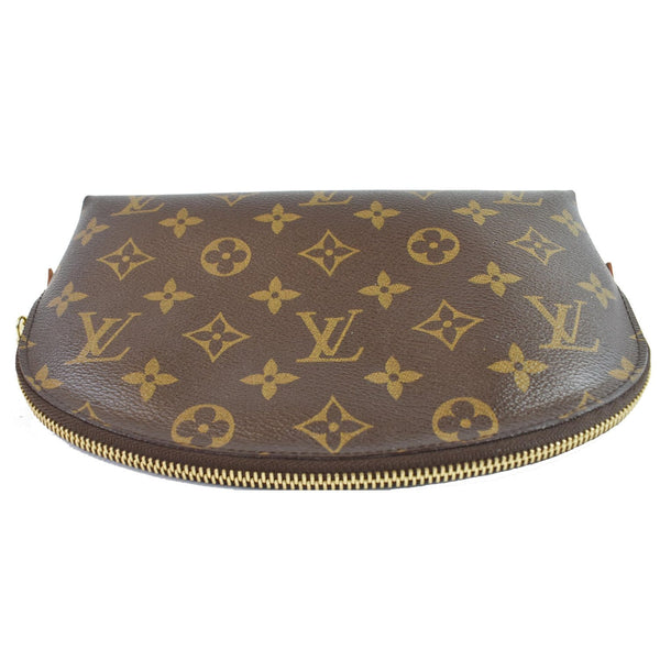 LOUIS VUITTON Monogram Canvas Cosmetic Pouch Brown