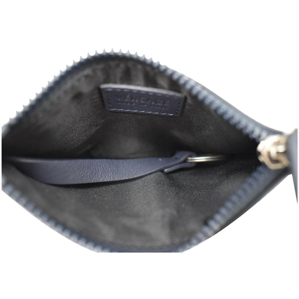 Versace Camo Leather Zip Key Pouch Multicolor | Buy Now.