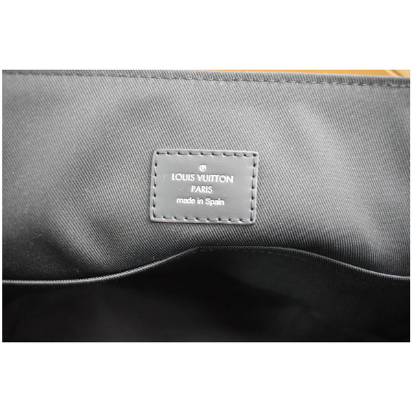 LOUIS VUITTON District MM Monogram Eclipse Messenger Bag Black
