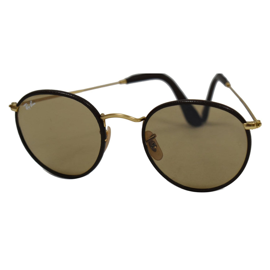 Rb3475 RAY-BAN RB3475Q-112/53 Craft Matte Arista/Brown Leather Sunglasses Bro