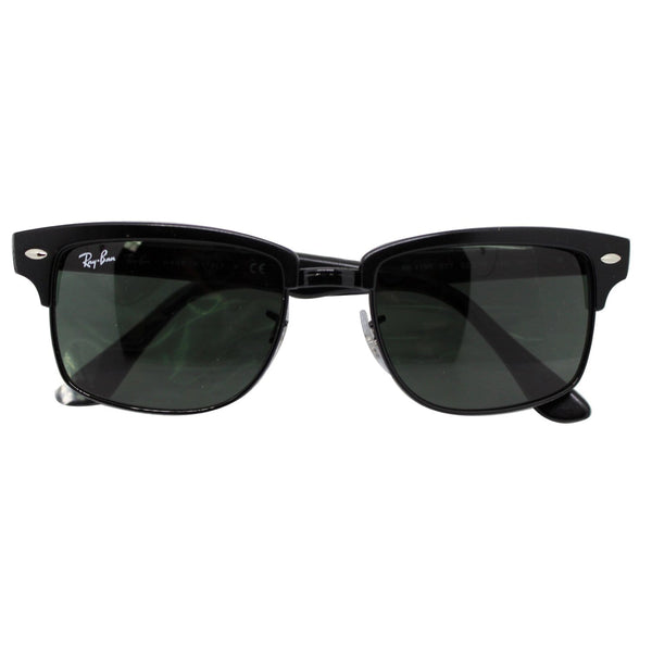 Ray-Ban Clubmaster Square Sunglasses Frame Green Lens