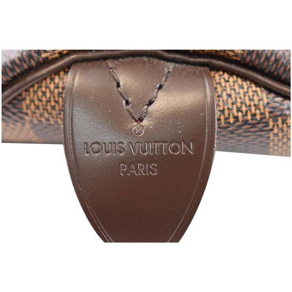 LOUIS VUITTON Speedy 30 Damier Ebene Shoulder Bag Brown