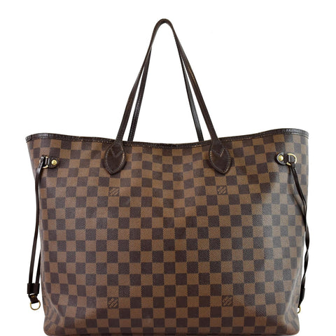 Louis Vuitton Neverfull GM Damier Ebene Tote Bag