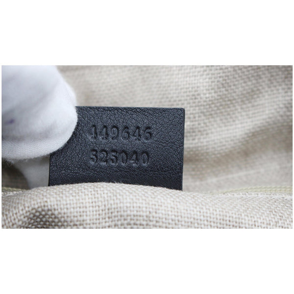 GUCCI Microguccissima Leather Boston Bag Black 449646