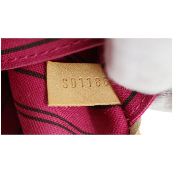Louis Vuitton Neverfull MM Monogram Canvas Tote Bag - serial code