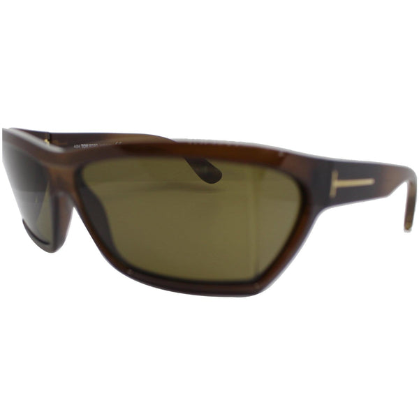 Tom Ford Sasha Sunglasses with plastic frame & Brown Lens