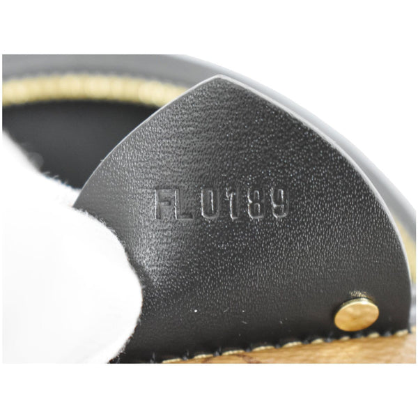 LOUIS VUITTON Cannes Reverse Monogram Canvas Satchel Bag Brown