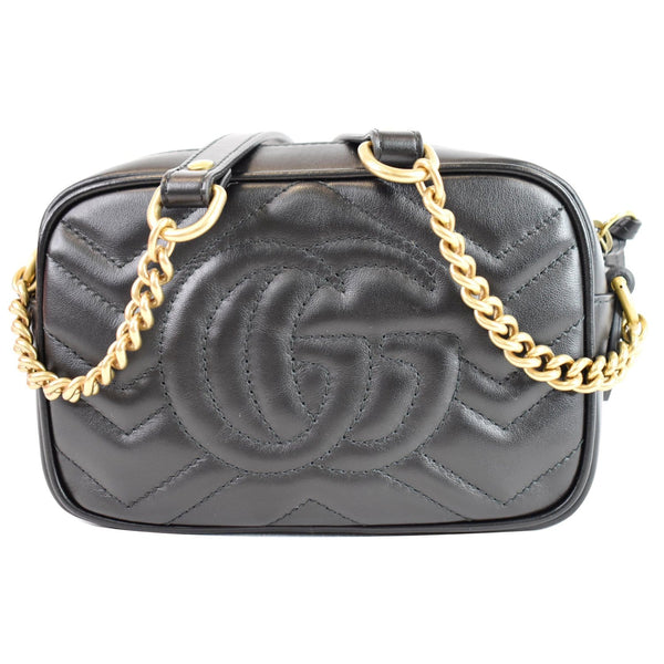 Gucci GG Marmont Matelasse Mini Leather Handbag