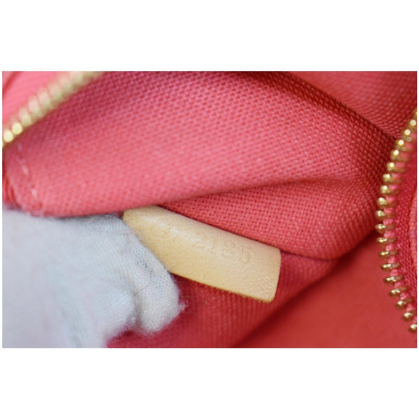 LOUIS VUITTON Calvi Damier Azur Shoulder Bag White