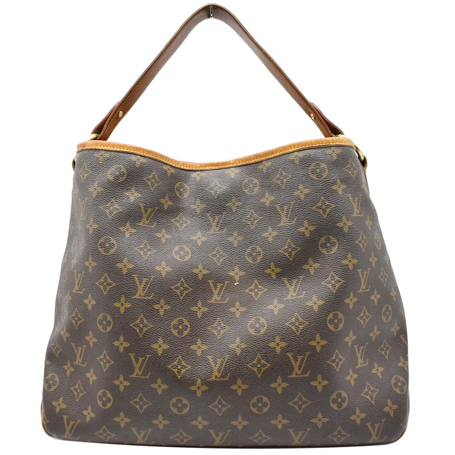 Delightful leather handbag Louis Vuitton Brown in Leather - 25963917