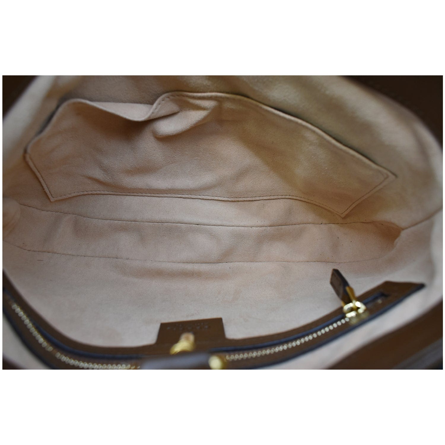 GUCCI Jackie 1961 Small GG Supreme Canvas Leather Hobo Bag Beige 63670