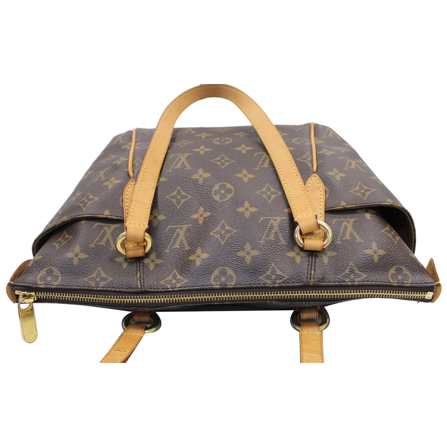 Authenticated Used Louis Vuitton Monogram Totally PM Handbag Shoulder Bag  M56688 Brown PVC Leather Ladies LOUIS VUITTON 