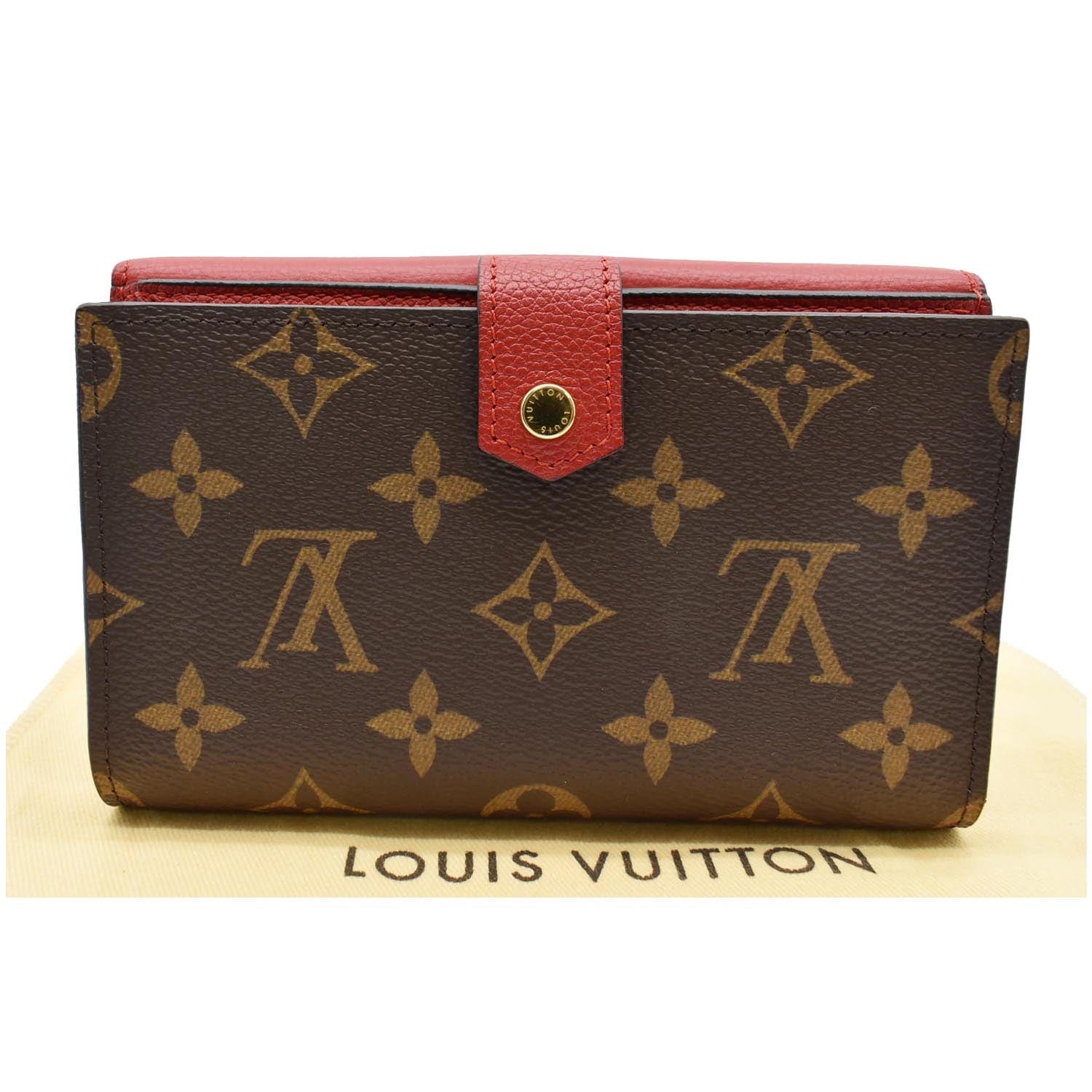 Louis Vuitton Monogram Pallas Compact Wallet - Brown Wallets