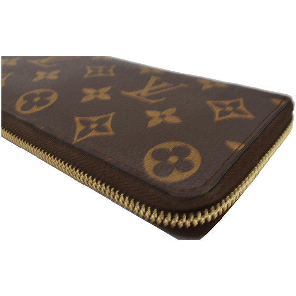 Louis Vuitton Clemence Monogram Canvas Zippy Wallet