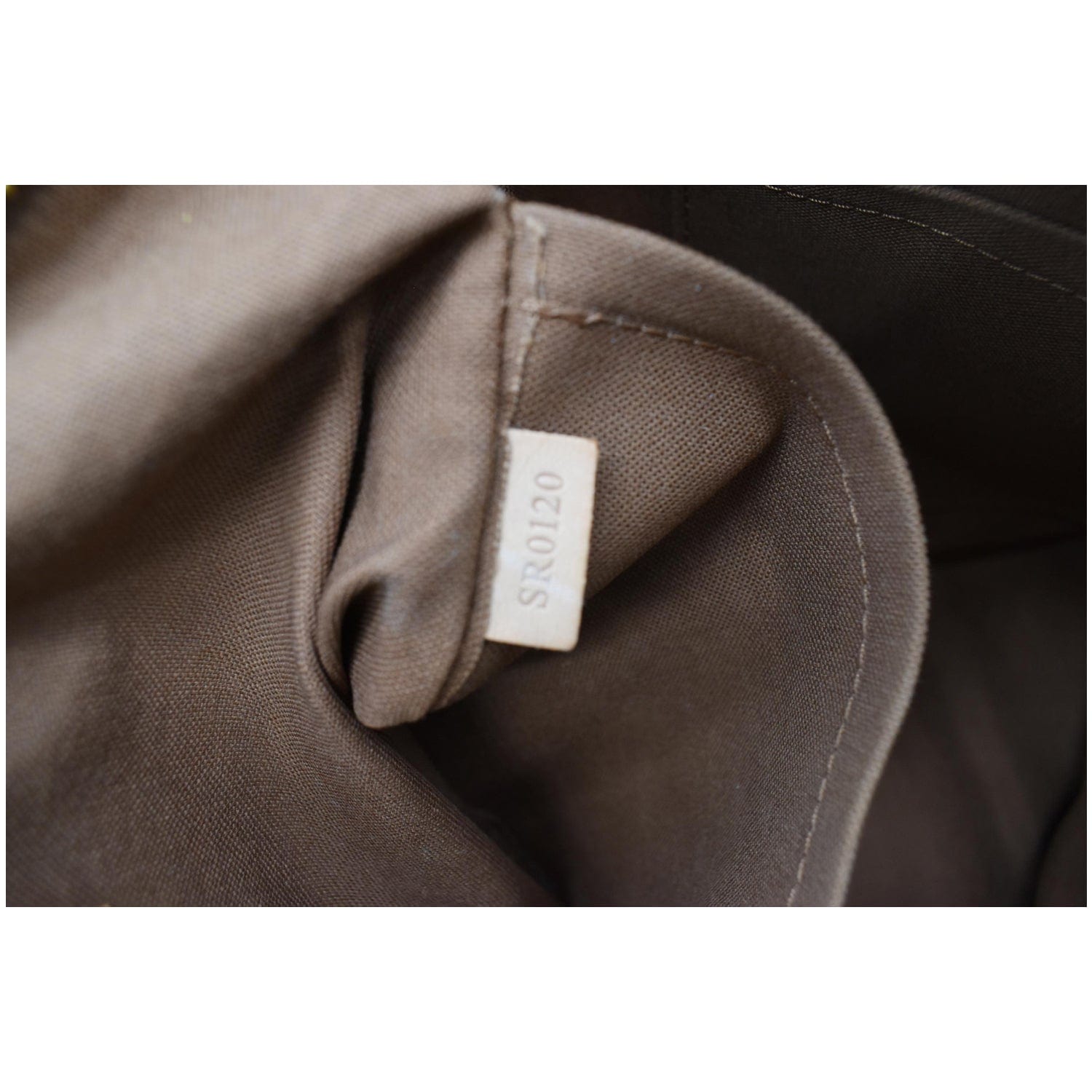 Louis Vuitton Monogram Palermo PM M40145 Brown Cloth ref.903107