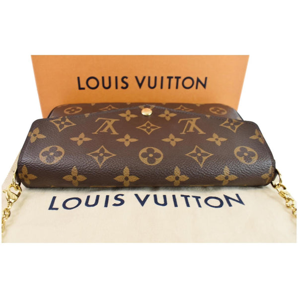 Louis Vuitton Pochette Felicie Monogram Canvas Bag - upside view