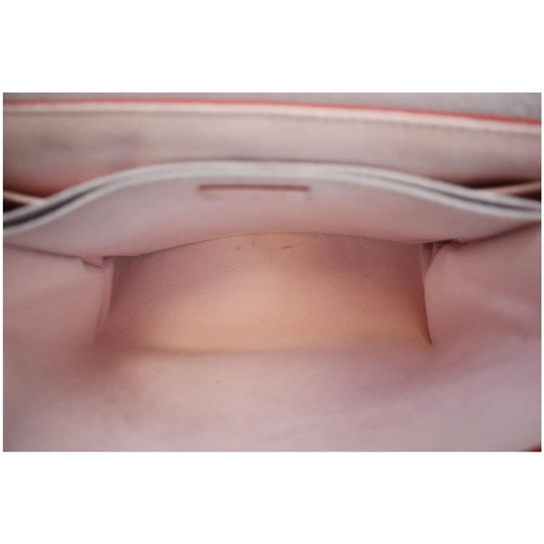 Louis Vuitton Mylockme Leather Crossbody Bag Pink interior