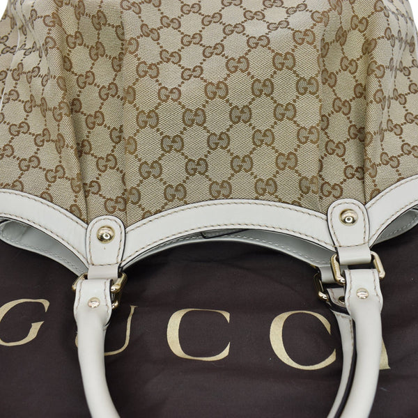Gucci Sukey Medium GG Canvas Tote Bag Beige | Buy at DDH.