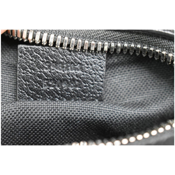 GUCCI GG Psychedelic Print Leather Messenger Bag Black 598103