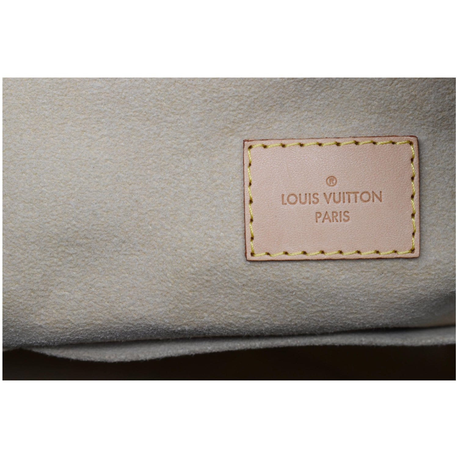 Artsy cloth handbag Louis Vuitton Brown in Cloth - 34866009