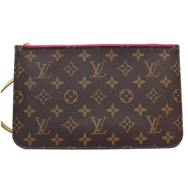 Louis Vuitton Pochette Wristlet Pouch Neverfull backside
