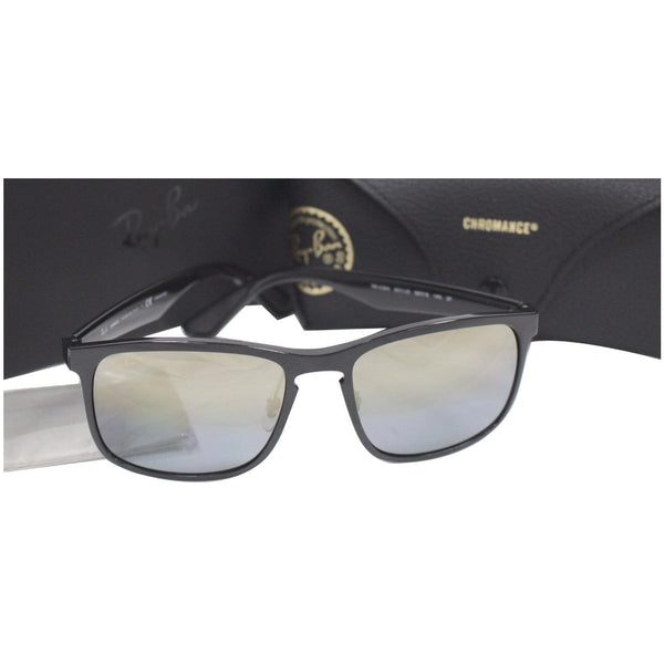 RAY-BAN RB4264-601/J0 Sunglasses Blue Mirror Gold Gradient Polarized Chromance Lens