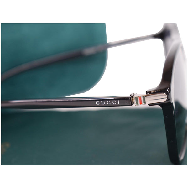 GUCCI Rectangular Sunglasses GG0016SA Black
