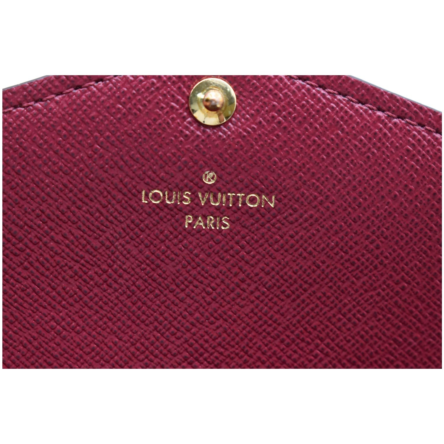 Sarah cloth wallet Louis Vuitton Brown in Cloth - 35852299