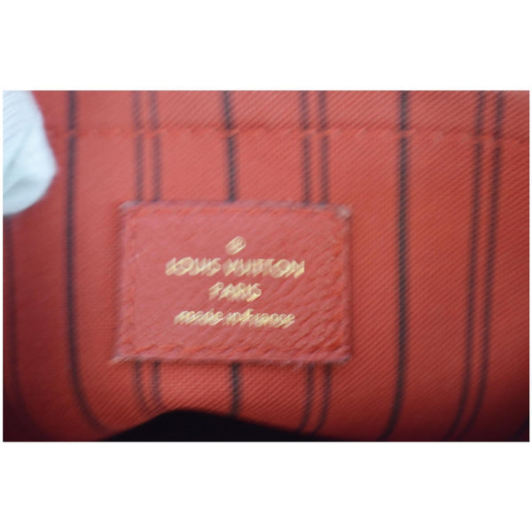 Lv Mazarine MM Monogram Empreinte Bag made in France